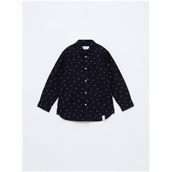 Printed Oxford shirt