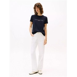 Embroidered Tommy Logo T-Shirt