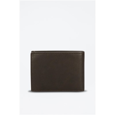 Cartera de piel Striking Marrón