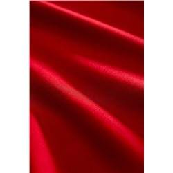 Ciel King Size %100 Pamuk Lastiksiz Saten Çarşaf - Kırmızı