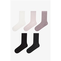 Penti, Grey Tones 5li Siyah Gri Beyaz Soket Çorap