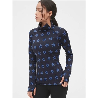 GapFit Winterbrush Asymmetrical Half-Zip Pullover