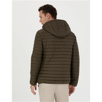Haki Slim Fit Mont