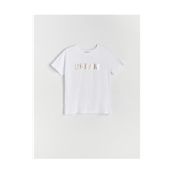 T-Shirt aus Baumwolle mit Druck