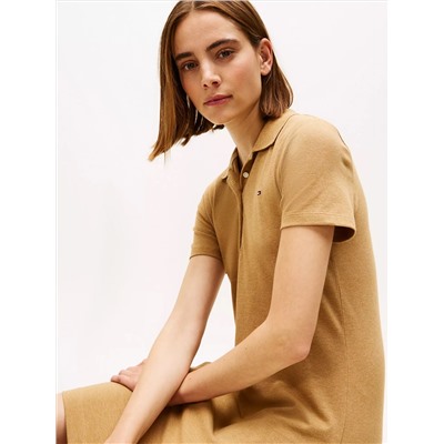 Stretch-Cotton Regular Fit Polo Dress