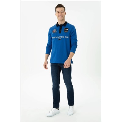 Erkek Saks Sweatshirt