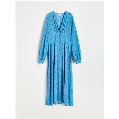 EcoVero™ Gemusterte Bluse