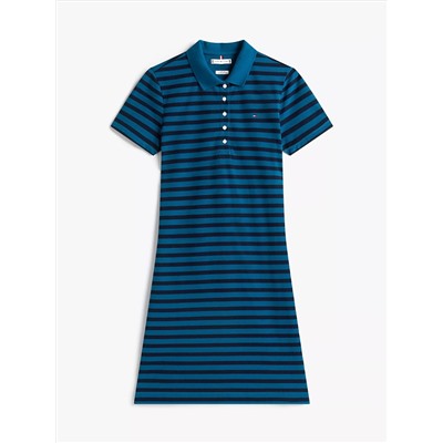 Stripe Polo Dress