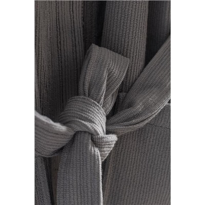 Stripe Kimono Unisex %100 Pamuk Bornoz - Otel Koleksiyon