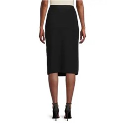 Karl Lagerfeld Paris Logoband Midi Skirt