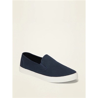 Canvas Slip-On Sneakers for Women