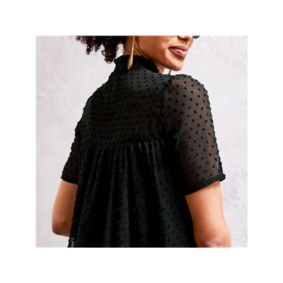 ESMARA® Bluse Damen, angenehm leichte Chiffon-Qualität