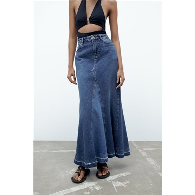 ZW LONG DENIM SKIRT
