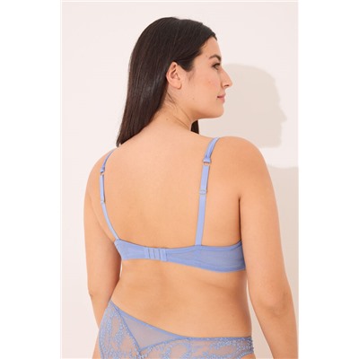 Sujetador push up GORGEOUS encaje azul