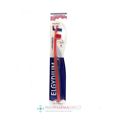 Elgydium Brosse à Dent Souple La Cocorico