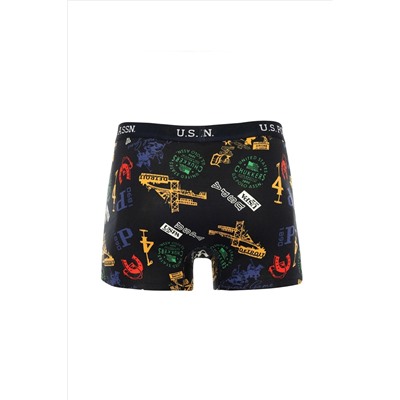 Erkek Lacivert 3'lü Boxer