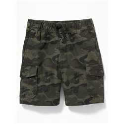 Straight Built-In Flex Cargo Jogger Shorts for Boys