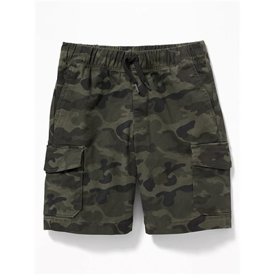 Straight Built-In Flex Cargo Jogger Shorts for Boys