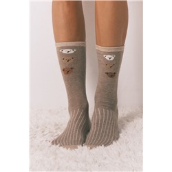 Pack 3 calcetines largos algodón osos