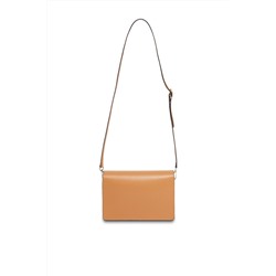 Bandolera de piel Nani Camel