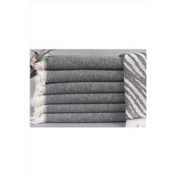 Kayra Export, Peştemal Siyah 100x180 Cm Pamuk Peştemal