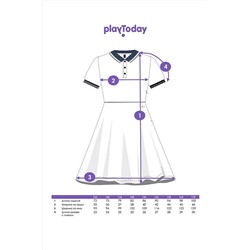 Платье PLAYTODAY, 1124238