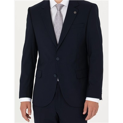 Lacivert Slim Fit Takım Elbise