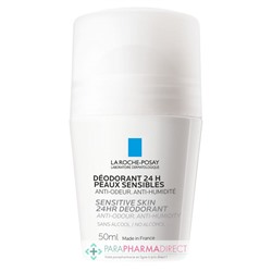 La Roche Posay Déodorant 24H - Peaux Sensibles - Roll-On 50ml