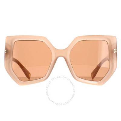 MARC JACOBS Brown Geometric Ladies Sunglasses