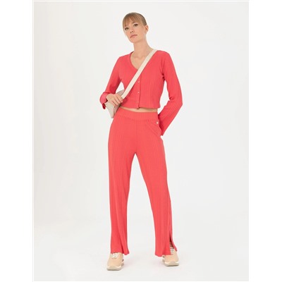 Fuşya Loose Fit Eşofman Altı