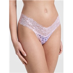 Wink Lace-Trim Thong Panty