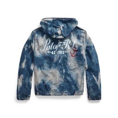 Boys 8-20 Denim Windbreaker