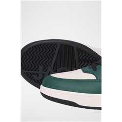 Zapatillas Verde oscuro y blanco