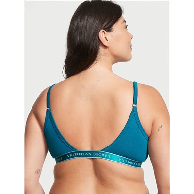 VICTORIA'S SECRET Logo Cotton Scoop Bralette