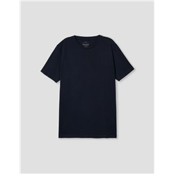 Camiseta Básica, Azul Oscuro