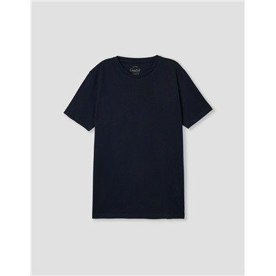 Camiseta Básica, Azul Oscuro