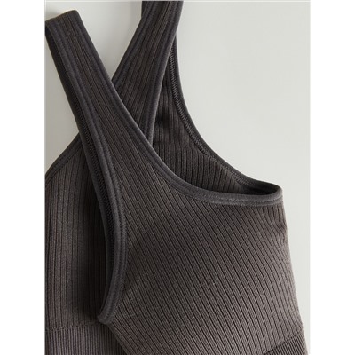 Rippstrickoberteil