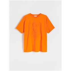 T-Shirt im Regular-Fit mit Applikation