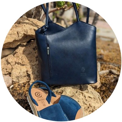 AVARCA MENORQUINA · 8201 · MARINO+PELLE MOCHILA NAPA MARINO АКЦИЯ