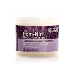 Маска для волос против выпадения с черно-фиолетовым рисом Bynature 150 гр/Bynature HOM NIN BLACK PURPLE RICE anti-hair loss treatment 150gr