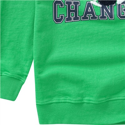 Jungen Hoodie mit Fußball-Motiv