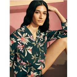 Gemustertes Pyjama-Set