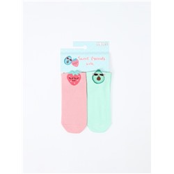 PACK DE 2 PARES DE CALCETINES FRUTAS