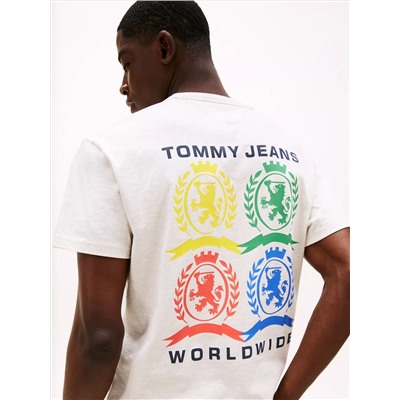 Tommy Jeans Repeat Crest Logo T-Shirt
