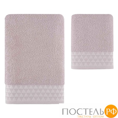 Полотенце Arya жаккардовое 70x140 Sean Розовый