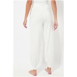 Pantalón cintura alta - Blanco