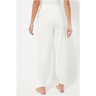 Pantalón cintura alta - Blanco