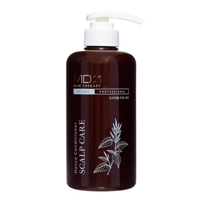 MD-1 Hair Therapy Hasuo Scalp Care Conditioner Укрепляющий кондиционер для волос с травяным комплексом 500мл