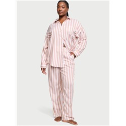 Modal-Cotton Long Pajama Set