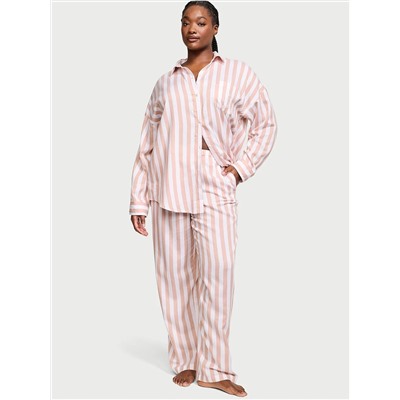 Modal-Cotton Long Pajama Set